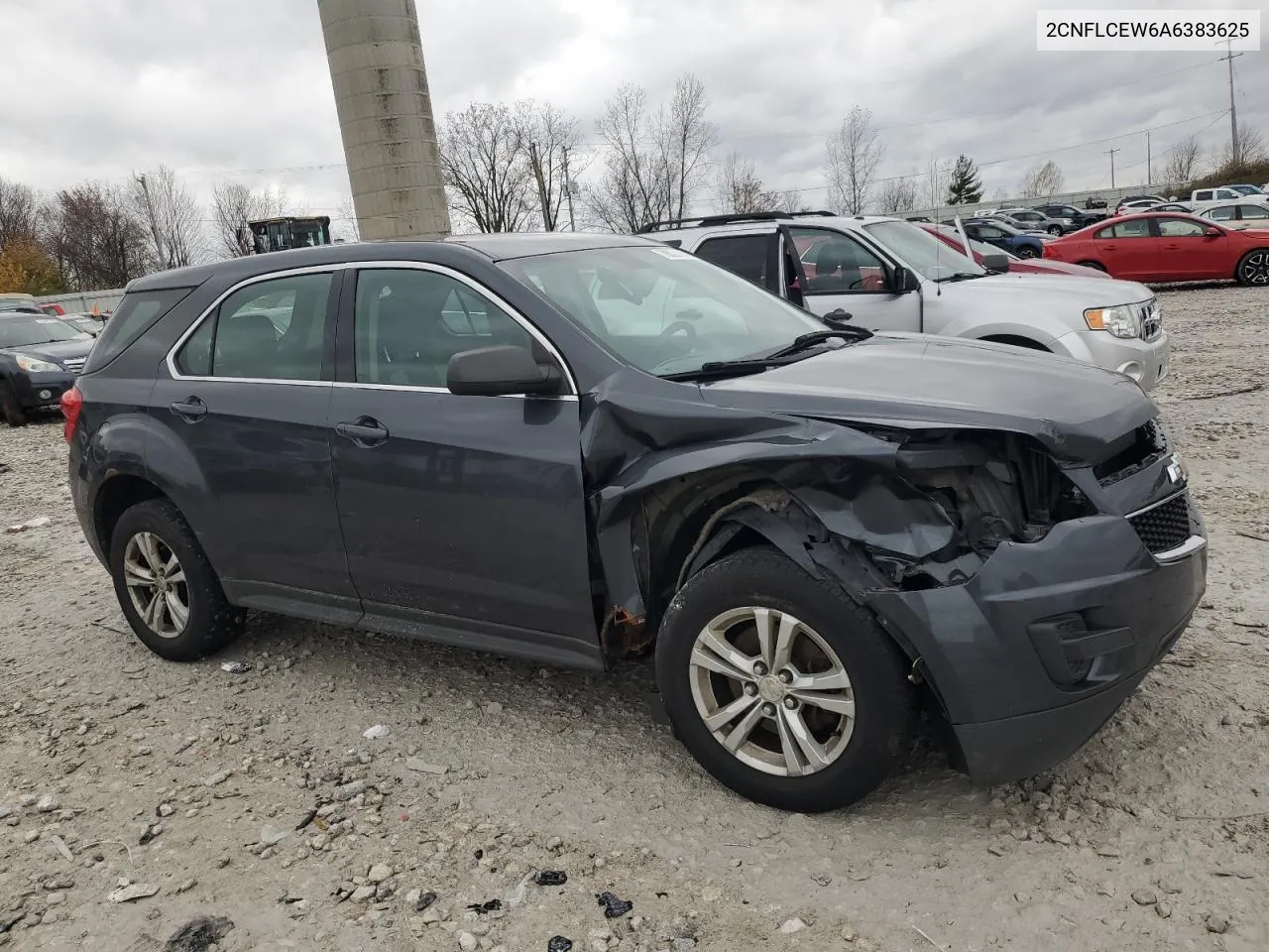 2010 Chevrolet Equinox Ls VIN: 2CNFLCEW6A6383625 Lot: 78603114