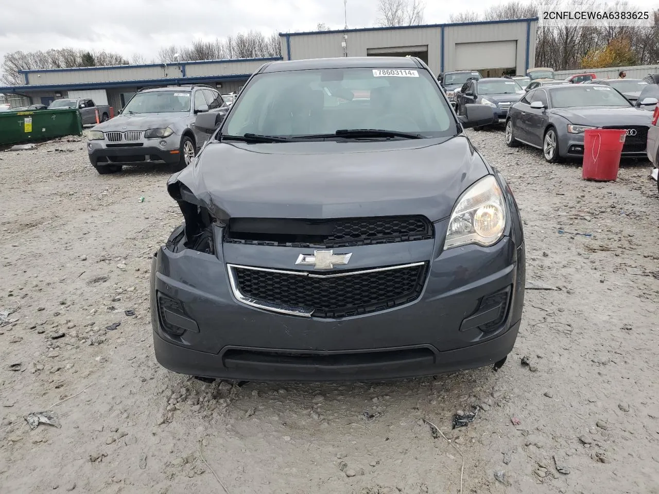 2010 Chevrolet Equinox Ls VIN: 2CNFLCEW6A6383625 Lot: 78603114