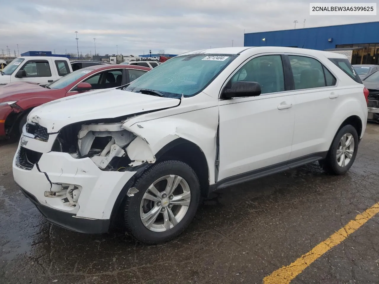 2010 Chevrolet Equinox Ls VIN: 2CNALBEW3A6399625 Lot: 78712404