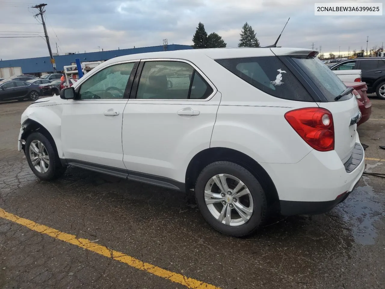 2CNALBEW3A6399625 2010 Chevrolet Equinox Ls