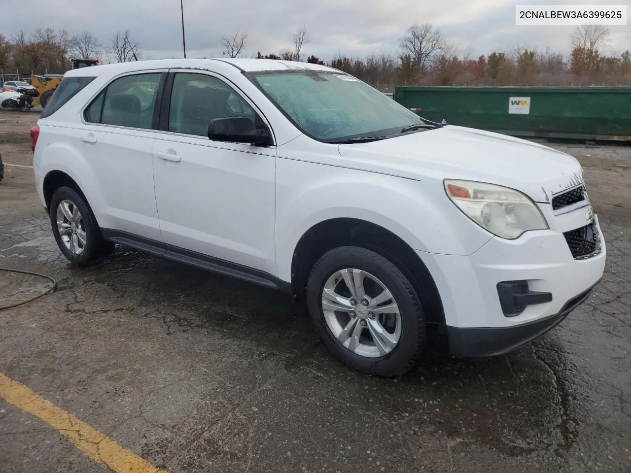 2CNALBEW3A6399625 2010 Chevrolet Equinox Ls