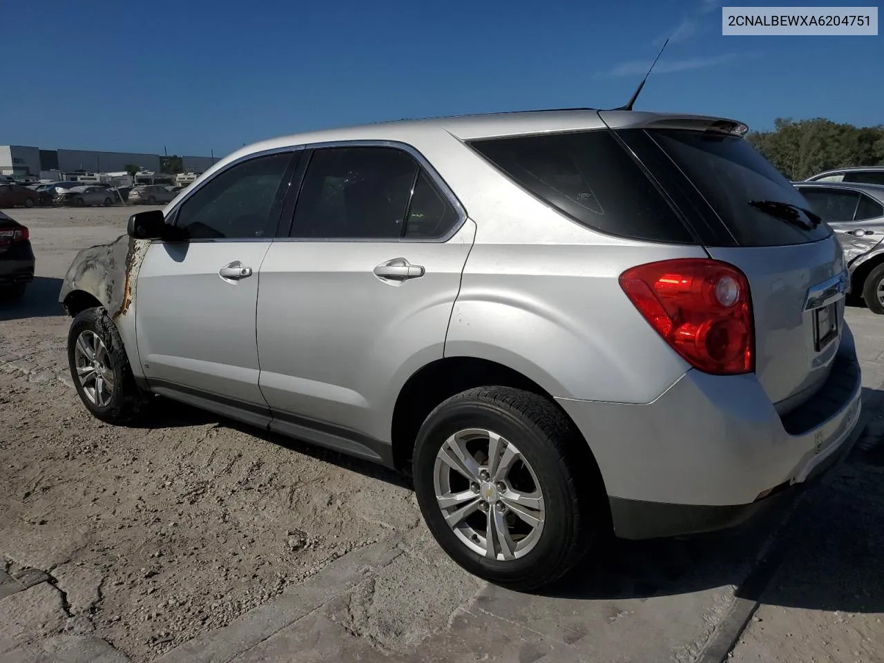 2CNALBEWXA6204751 2010 Chevrolet Equinox Ls