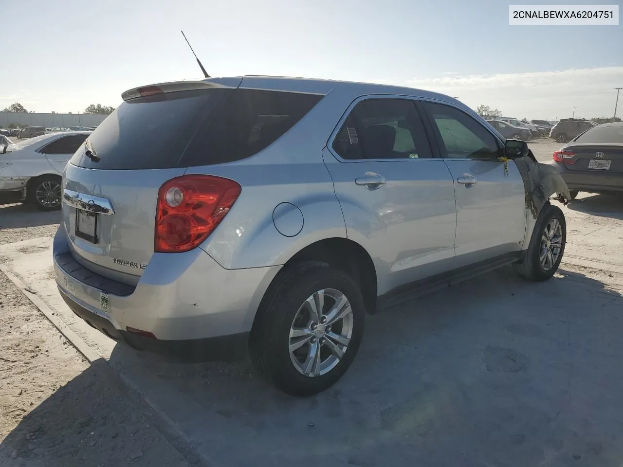 2CNALBEWXA6204751 2010 Chevrolet Equinox Ls