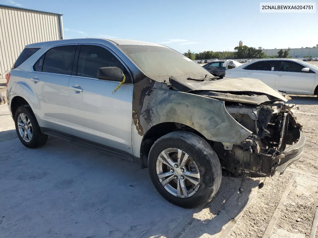 2CNALBEWXA6204751 2010 Chevrolet Equinox Ls