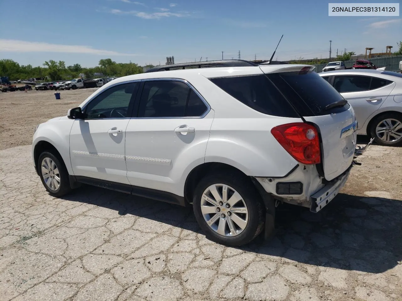 2011 Chevrolet Equinox Lt VIN: 2GNALPEC3B1314120 Lot: 51777494