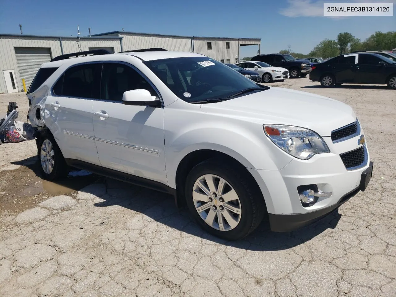 2GNALPEC3B1314120 2011 Chevrolet Equinox Lt