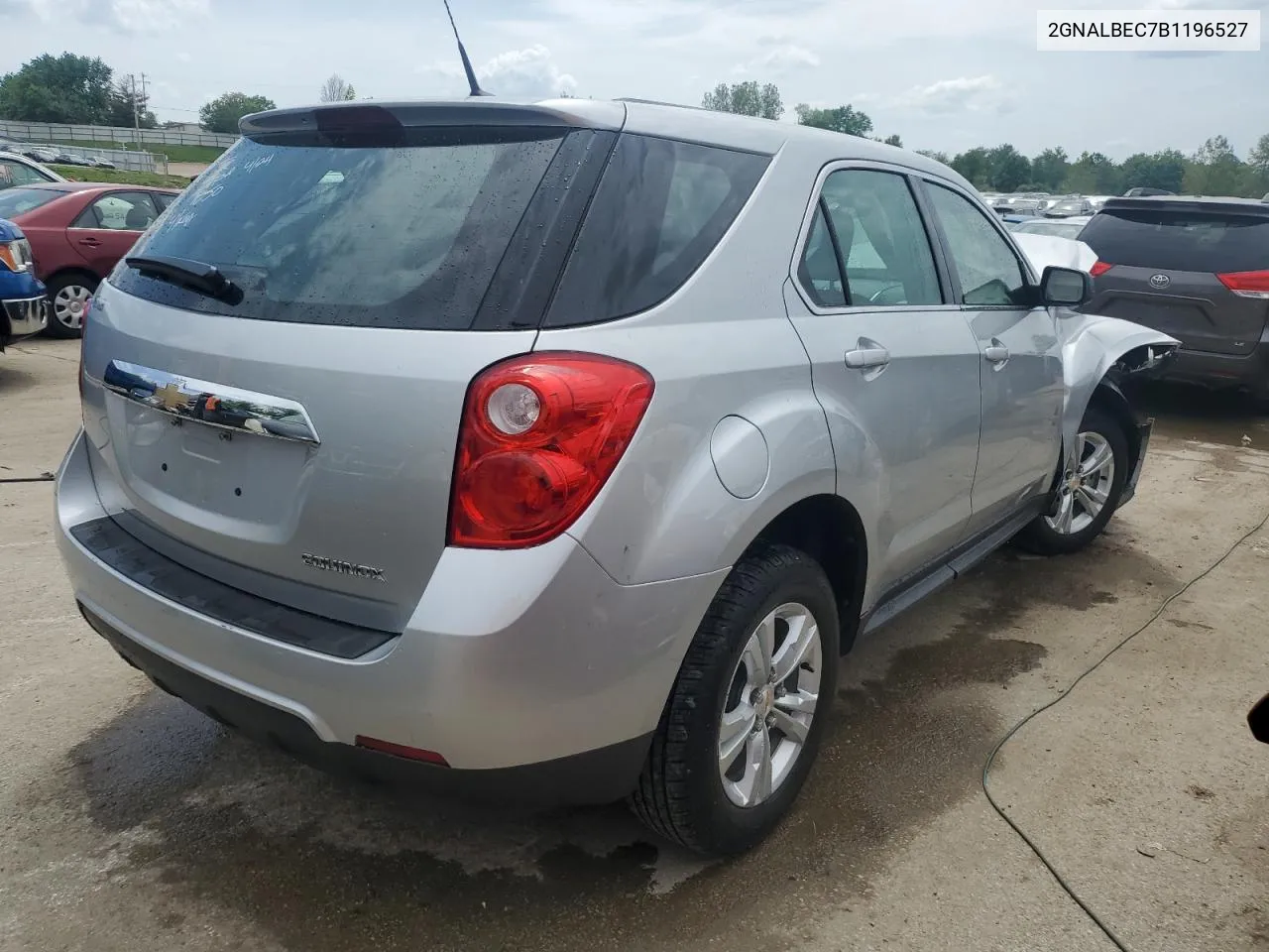 2011 Chevrolet Equinox Ls VIN: 2GNALBEC7B1196527 Lot: 52729754