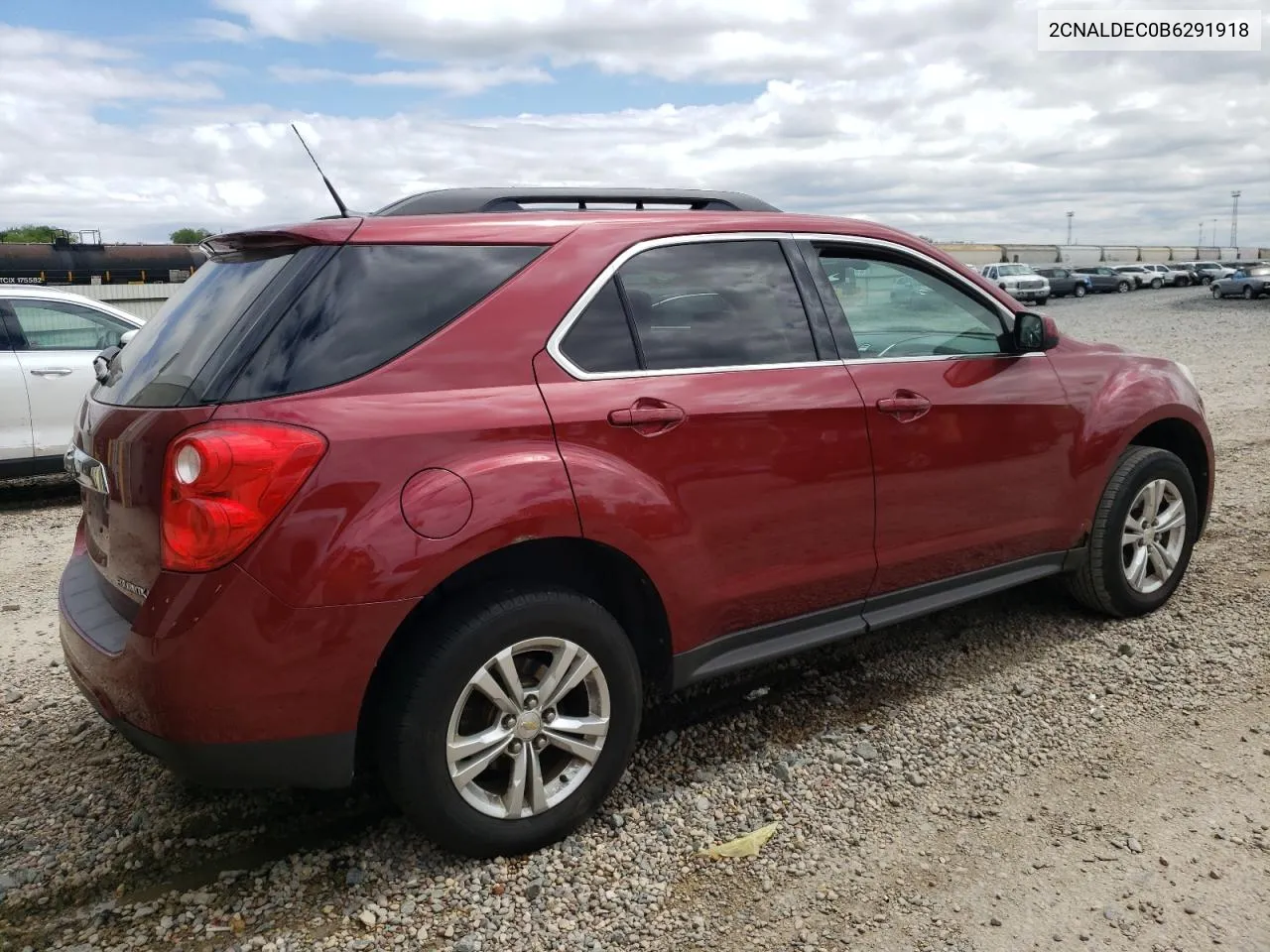 2011 Chevrolet Equinox Lt VIN: 2CNALDEC0B6291918 Lot: 54413194