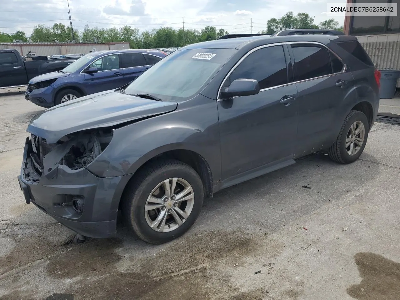 2011 Chevrolet Equinox Lt VIN: 2CNALDEC7B6258642 Lot: 54820054