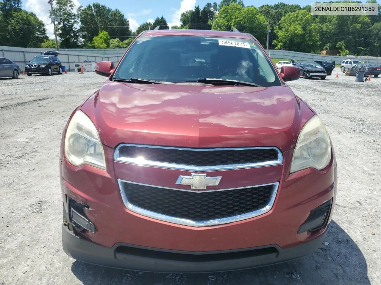 2CNALDEC1B6291359 2011 Chevrolet Equinox Lt