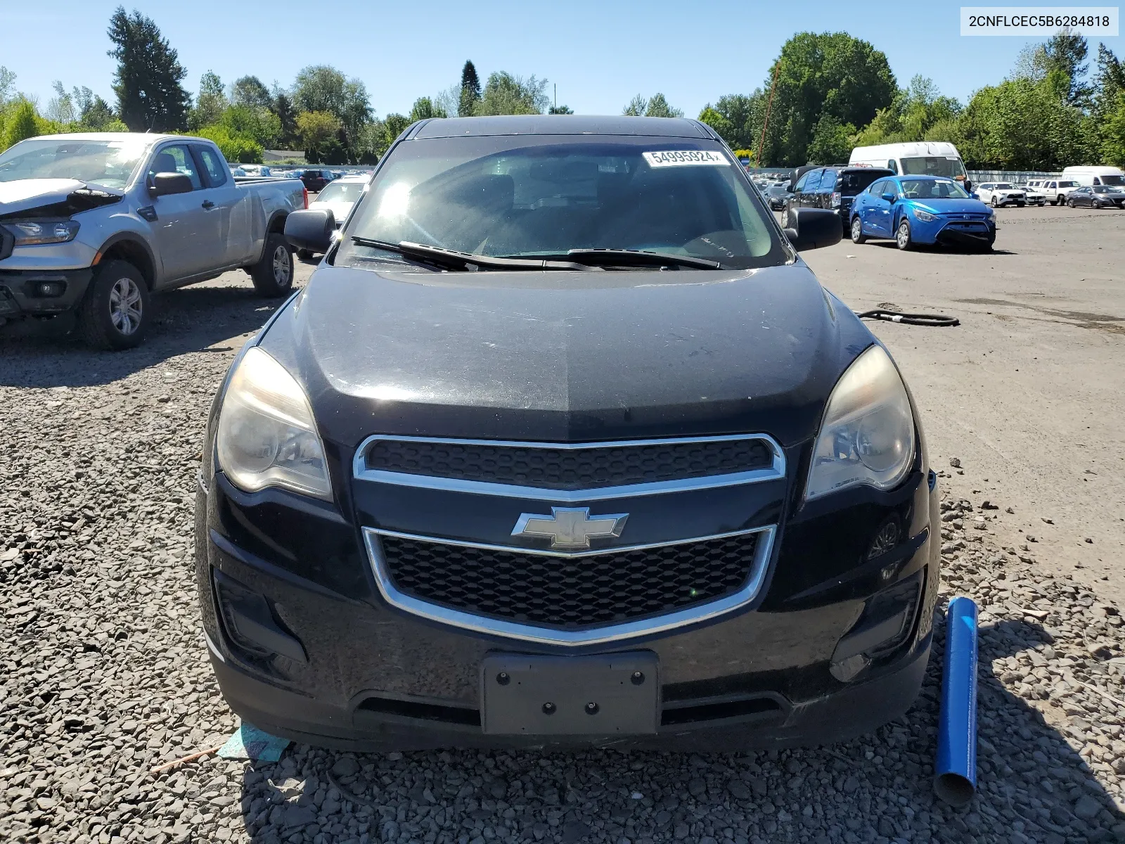 2011 Chevrolet Equinox Ls VIN: 2CNFLCEC5B6284818 Lot: 54995924