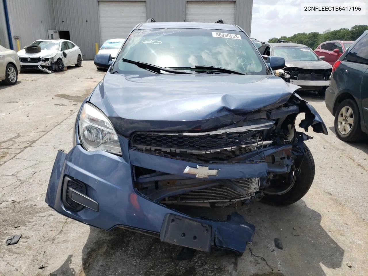 2CNFLEEC1B6417196 2011 Chevrolet Equinox Lt