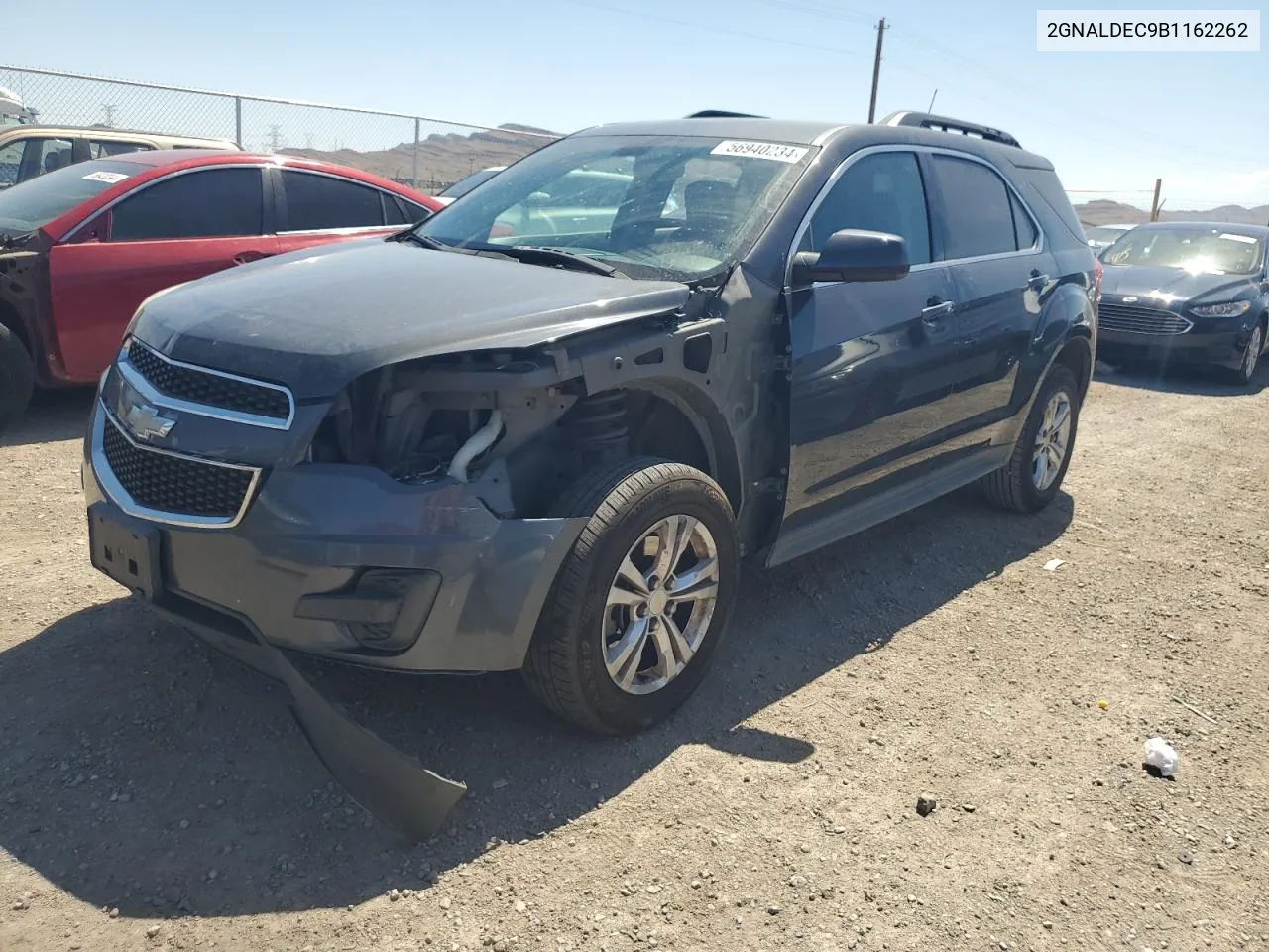 2011 Chevrolet Equinox Lt VIN: 2GNALDEC9B1162262 Lot: 56940234