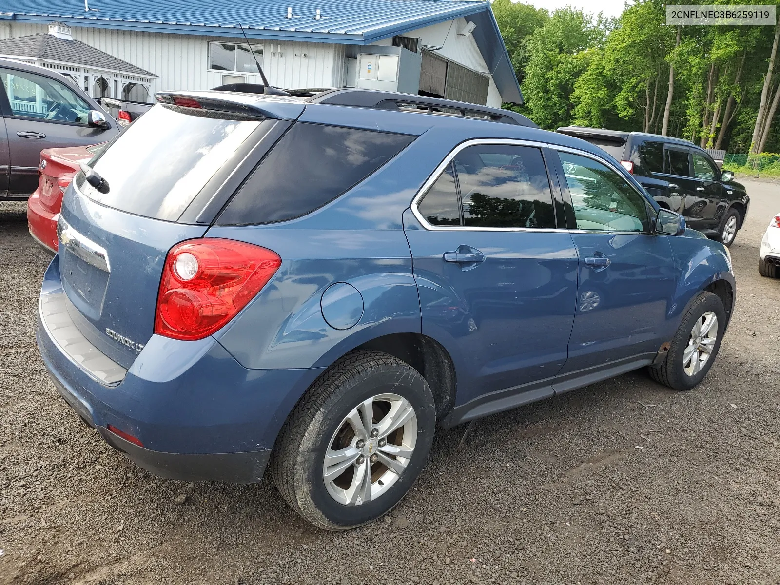 2011 Chevrolet Equinox Lt VIN: 2CNFLNEC3B6259119 Lot: 57135174