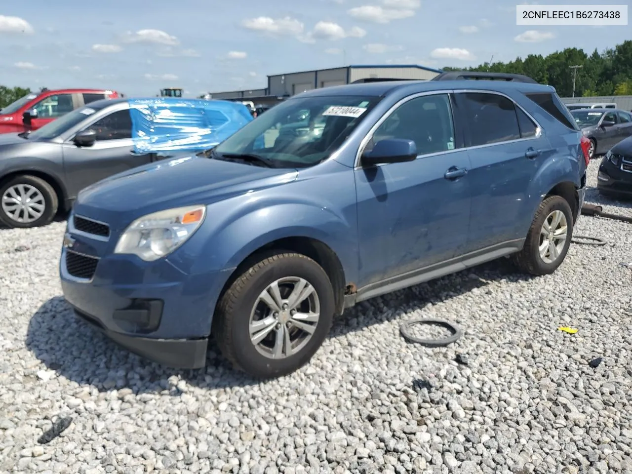 2CNFLEEC1B6273438 2011 Chevrolet Equinox Lt