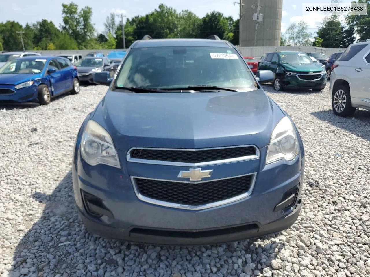 2CNFLEEC1B6273438 2011 Chevrolet Equinox Lt