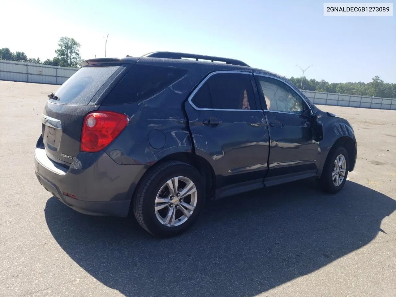 2GNALDEC6B1273089 2011 Chevrolet Equinox Lt