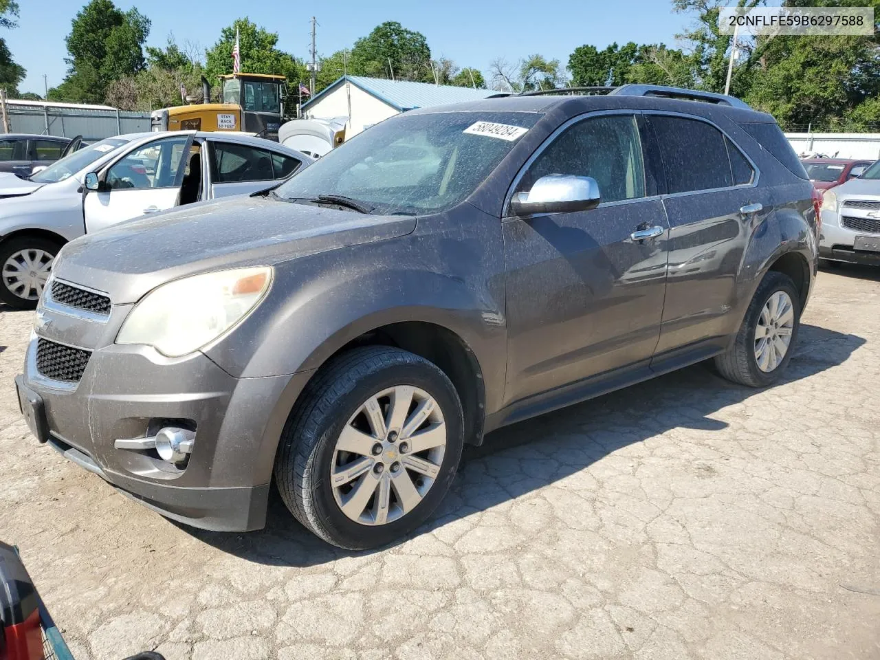 2011 Chevrolet Equinox Ltz VIN: 2CNFLFE59B6297588 Lot: 58049284