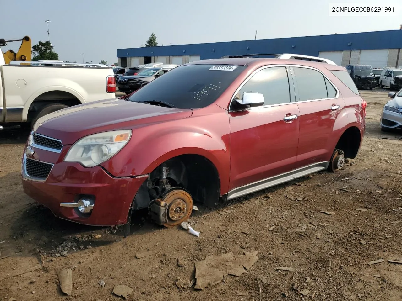 2CNFLGEC0B6291991 2011 Chevrolet Equinox Ltz