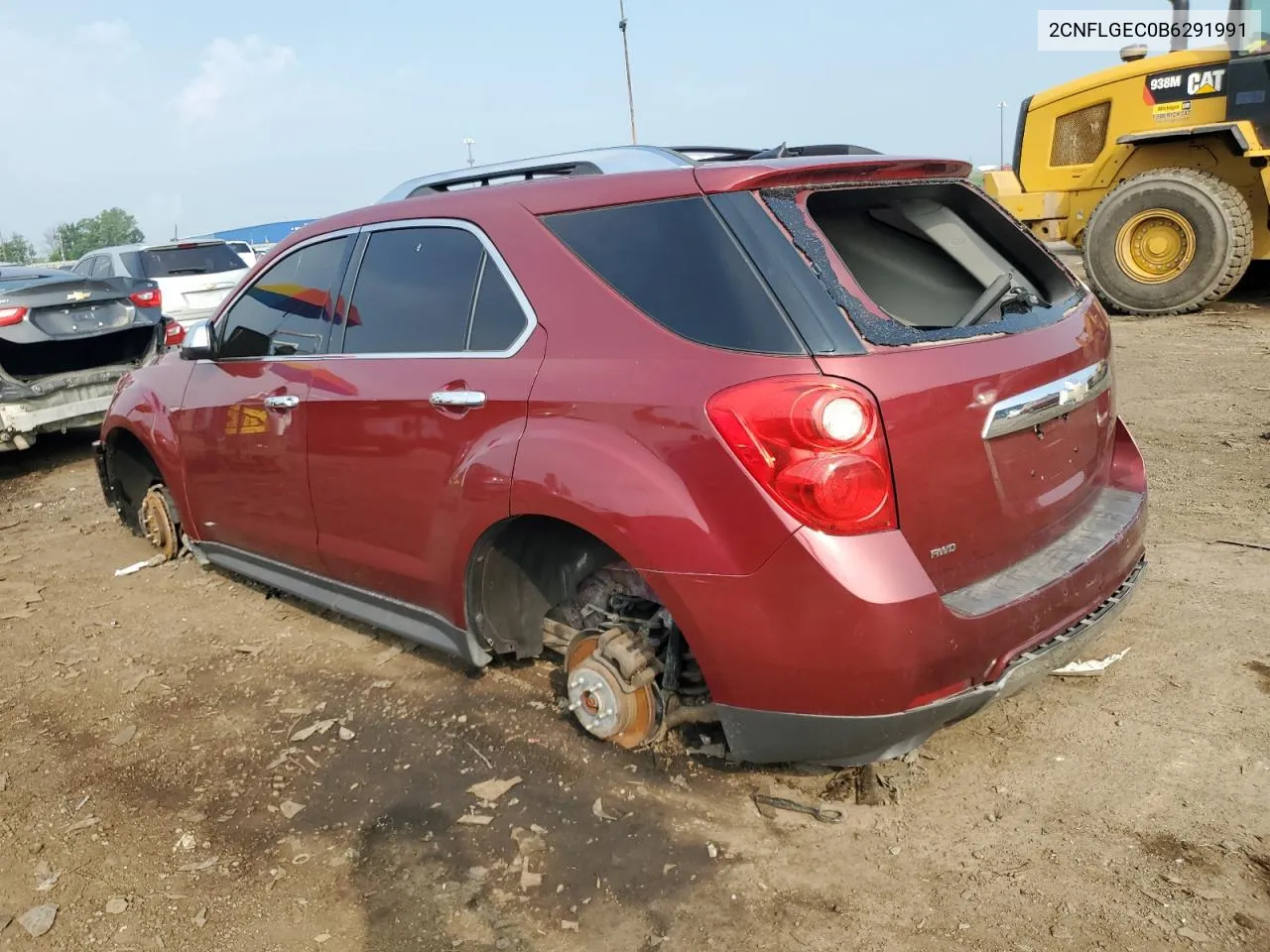 2CNFLGEC0B6291991 2011 Chevrolet Equinox Ltz