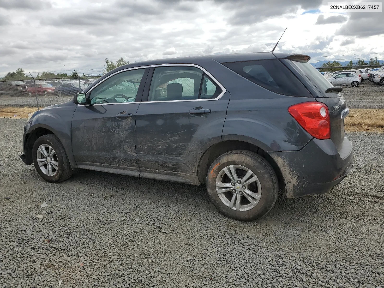 2011 Chevrolet Equinox Ls VIN: 2CNALBECXB6217457 Lot: 60346084