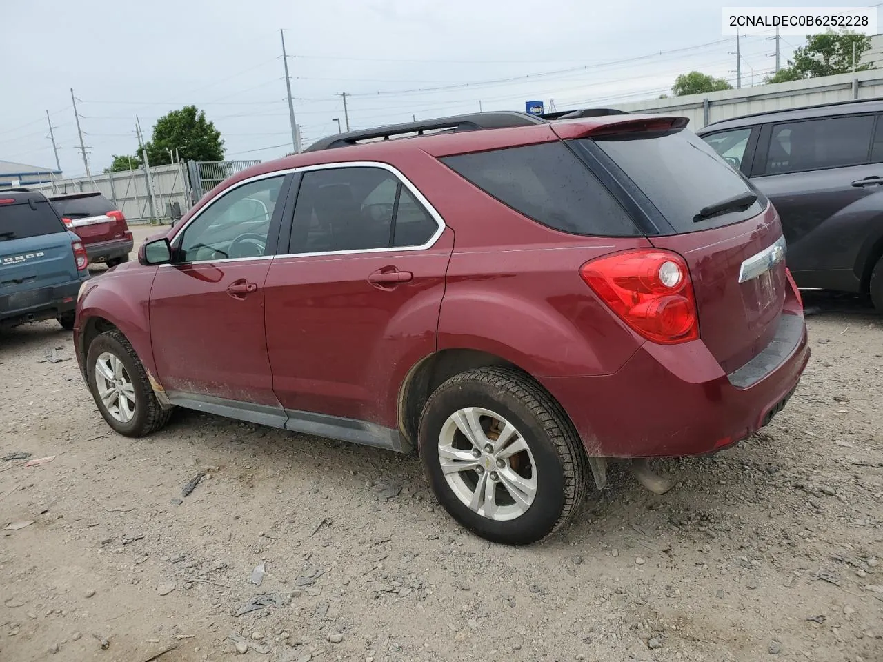 2011 Chevrolet Equinox Lt VIN: 2CNALDEC0B6252228 Lot: 60379764