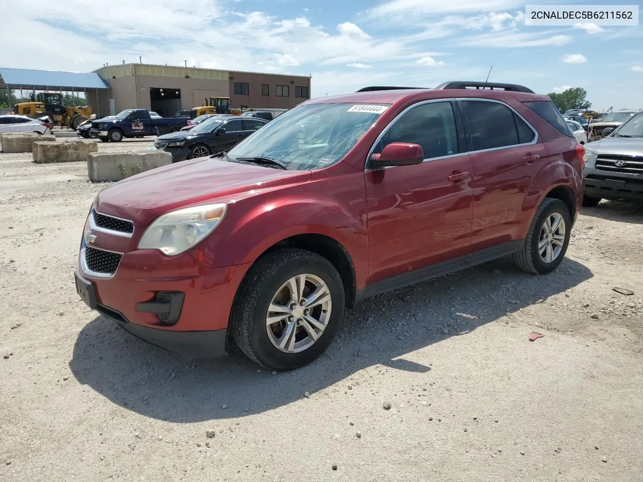 2011 Chevrolet Equinox Lt VIN: 2CNALDEC5B6211562 Lot: 61844444