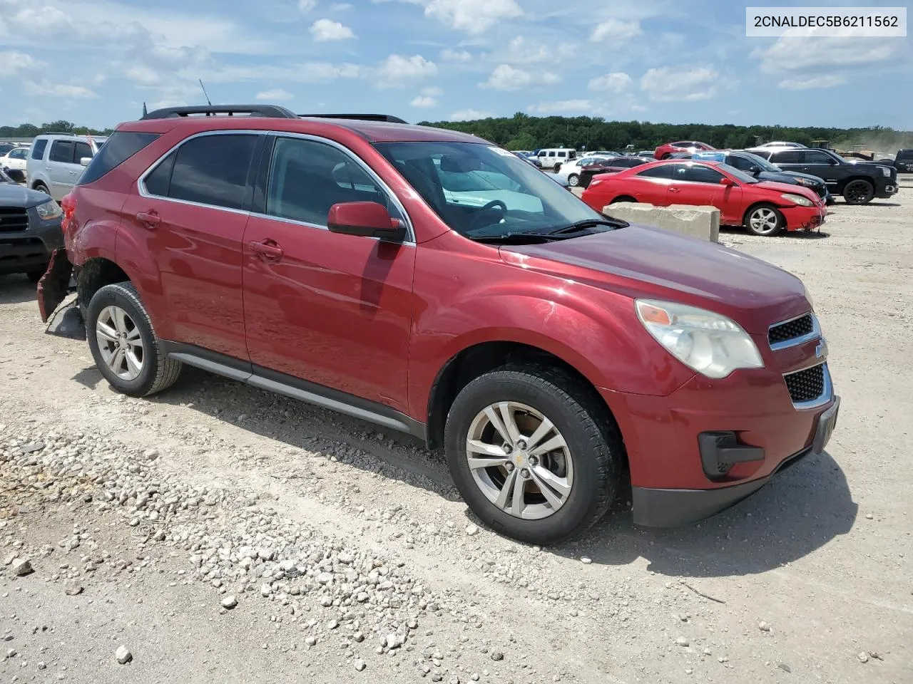 2CNALDEC5B6211562 2011 Chevrolet Equinox Lt