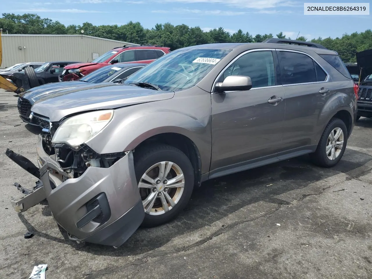 2011 Chevrolet Equinox Lt VIN: 2CNALDEC8B6264319 Lot: 62636604