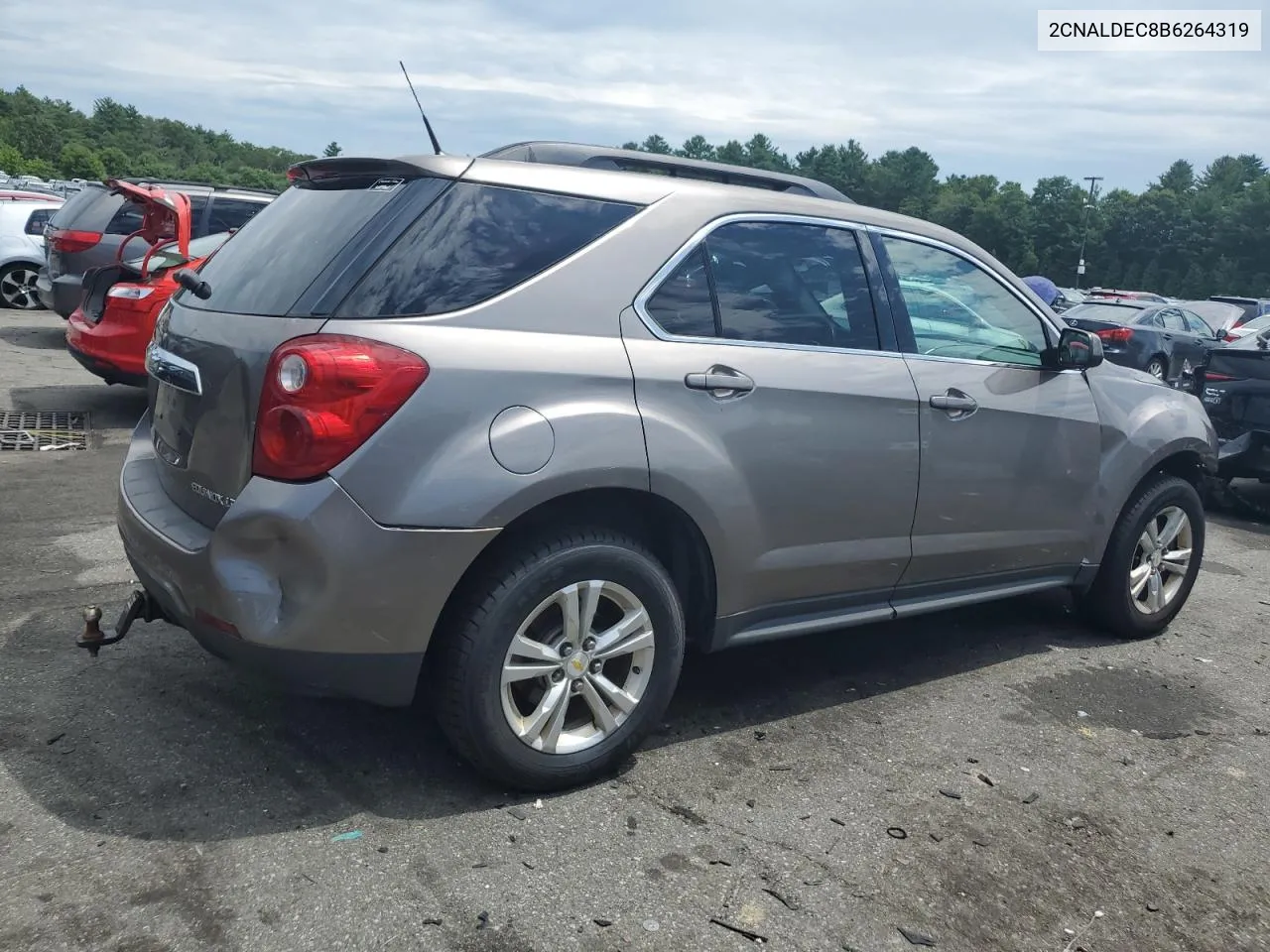 2011 Chevrolet Equinox Lt VIN: 2CNALDEC8B6264319 Lot: 62636604