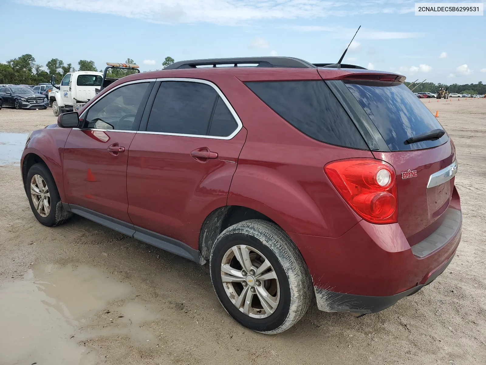 2CNALDEC5B6299531 2011 Chevrolet Equinox Lt