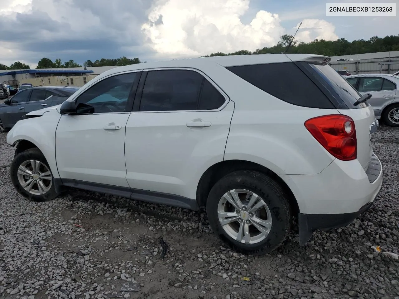 2011 Chevrolet Equinox Ls VIN: 2GNALBECXB1253268 Lot: 64016924