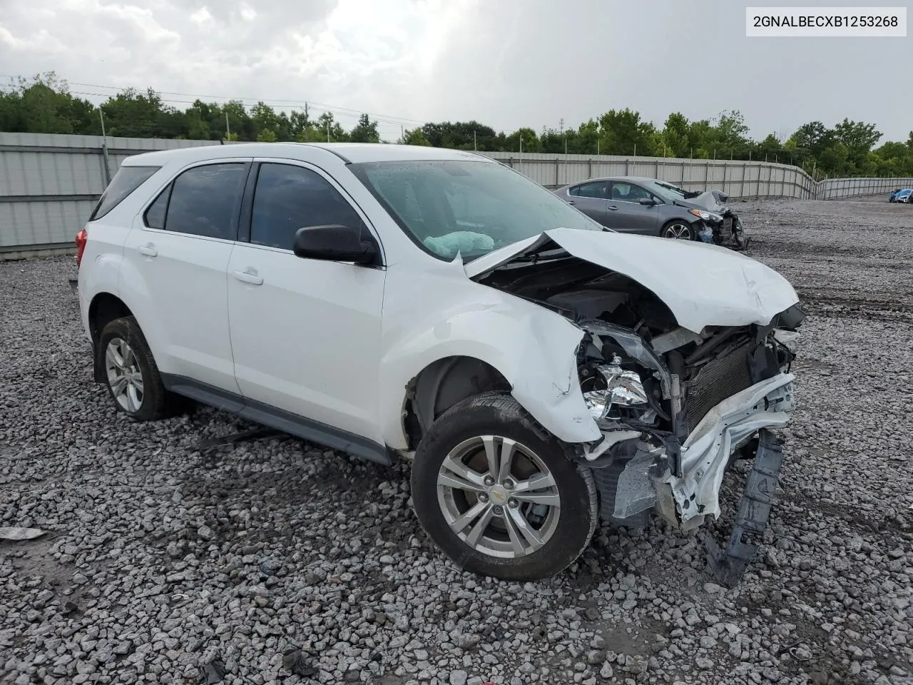 2011 Chevrolet Equinox Ls VIN: 2GNALBECXB1253268 Lot: 64016924