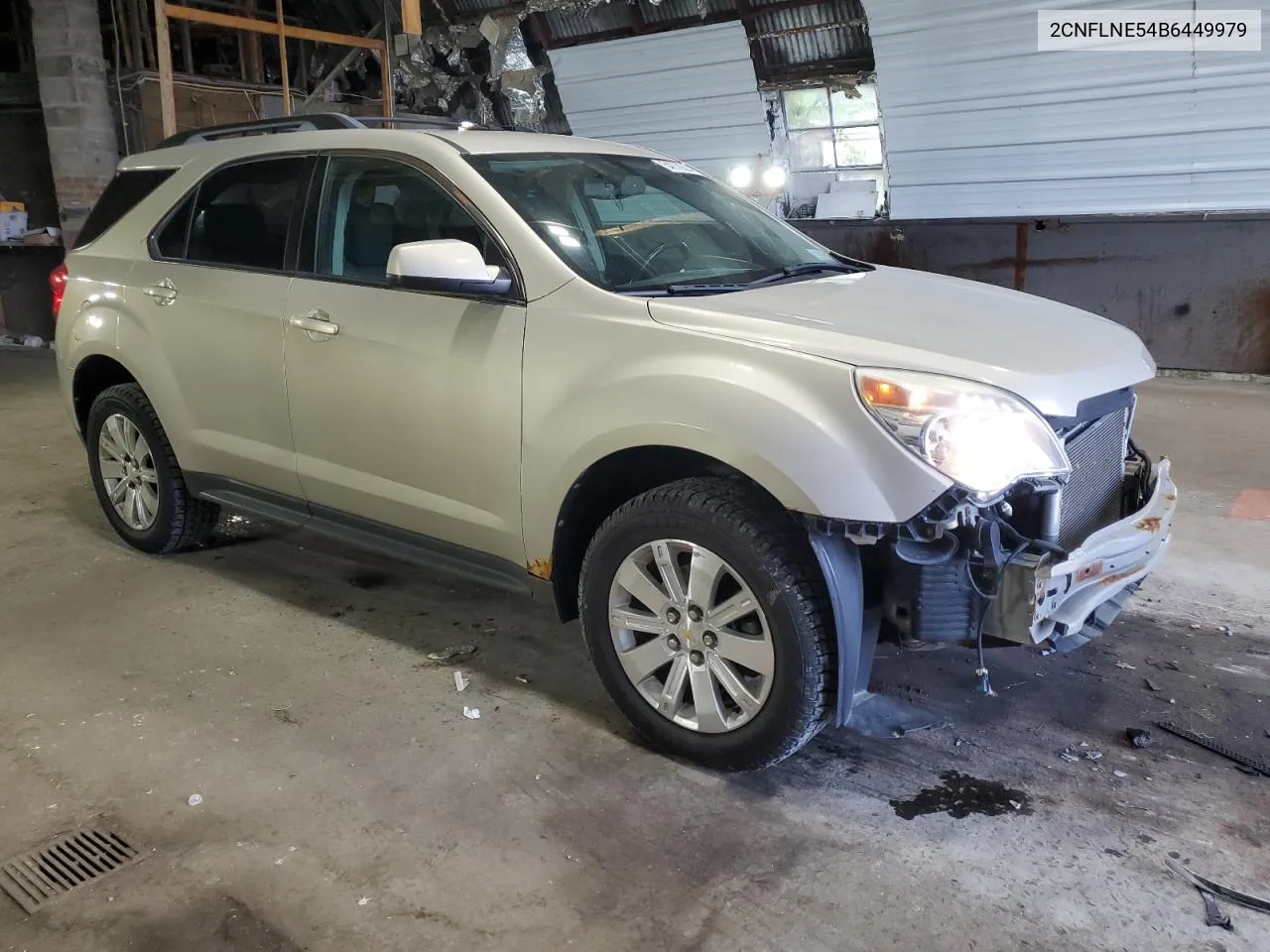 2011 Chevrolet Equinox Lt VIN: 2CNFLNE54B6449979 Lot: 64078004