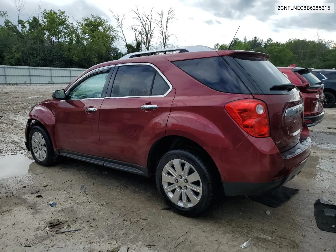 2011 Chevrolet Equinox Lt VIN: 2CNFLNEC8B6285215 Lot: 64507494