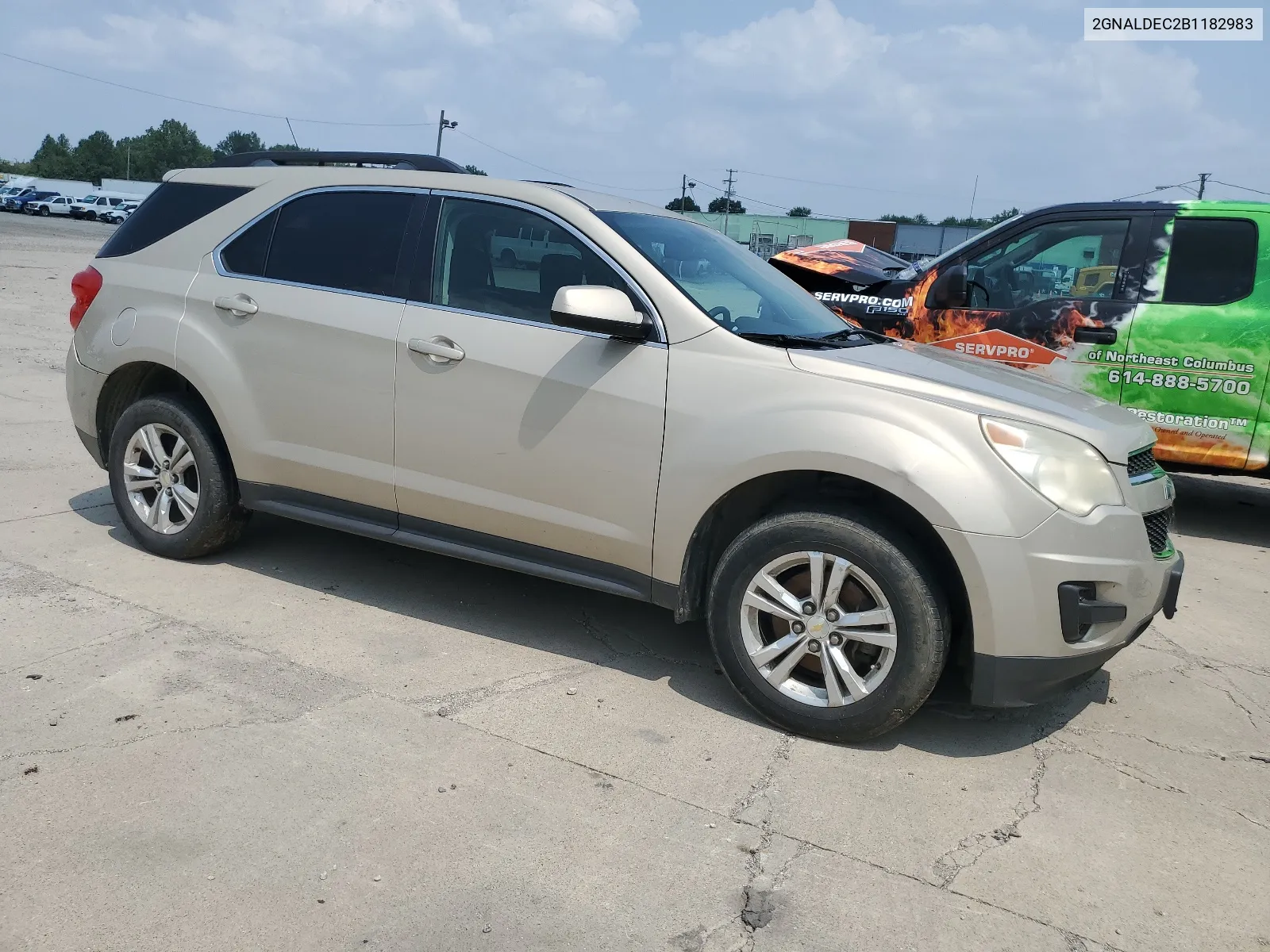 2011 Chevrolet Equinox Lt VIN: 2GNALDEC2B1182983 Lot: 64674424