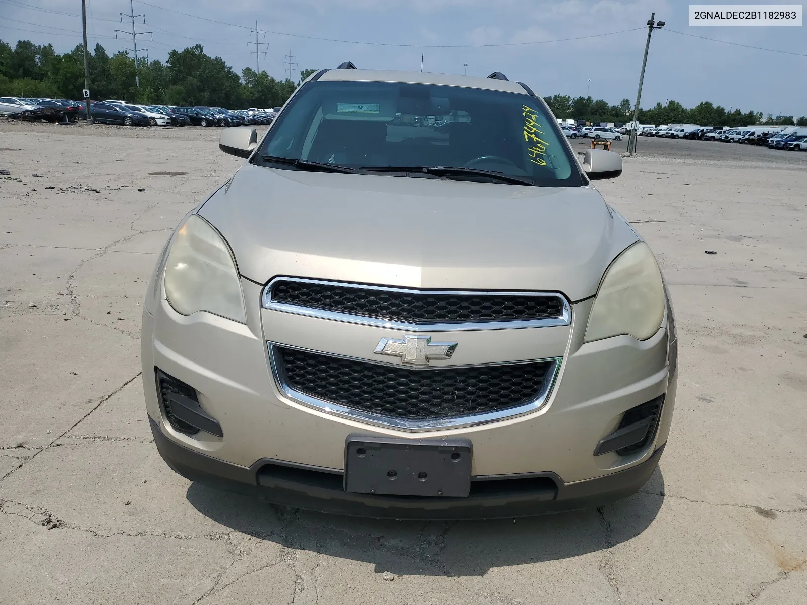 2011 Chevrolet Equinox Lt VIN: 2GNALDEC2B1182983 Lot: 64674424