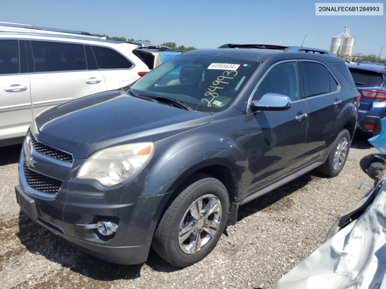 2011 Chevrolet Equinox Ltz VIN: 2GNALFEC6B1284993 Lot: 64965634