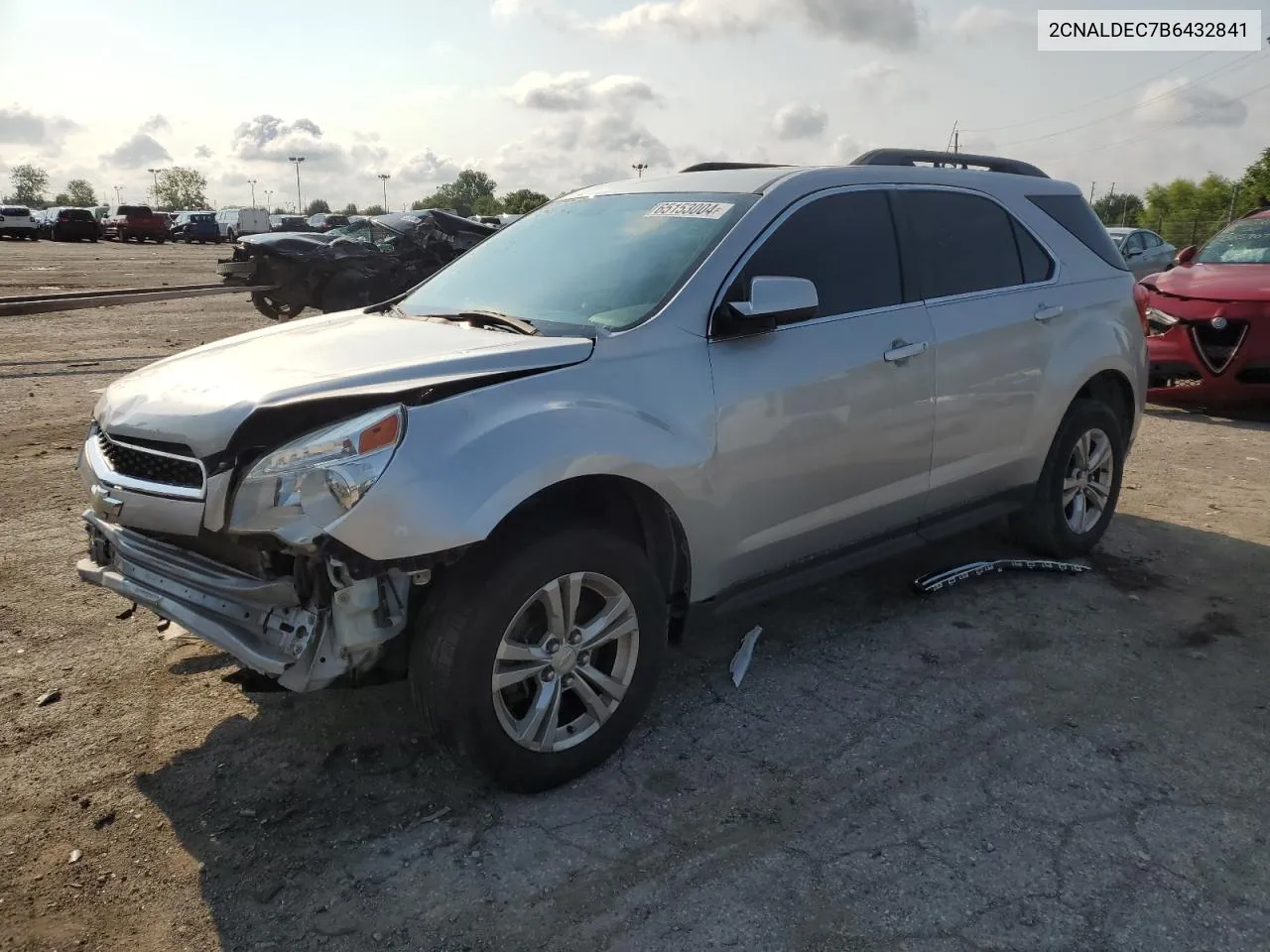 2011 Chevrolet Equinox Lt VIN: 2CNALDEC7B6432841 Lot: 65153004