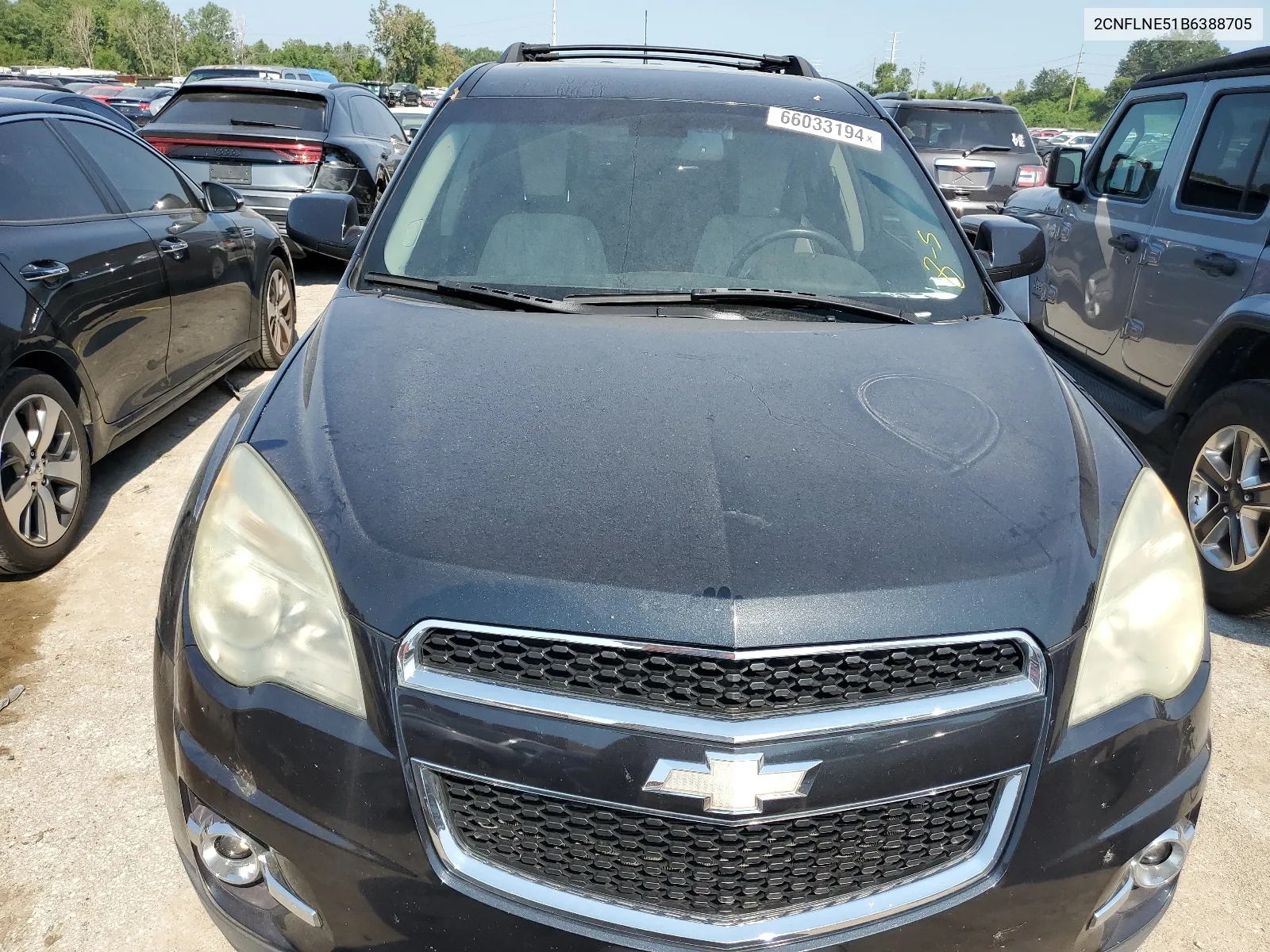 2011 Chevrolet Equinox Lt VIN: 2CNFLNE51B6388705 Lot: 66033194