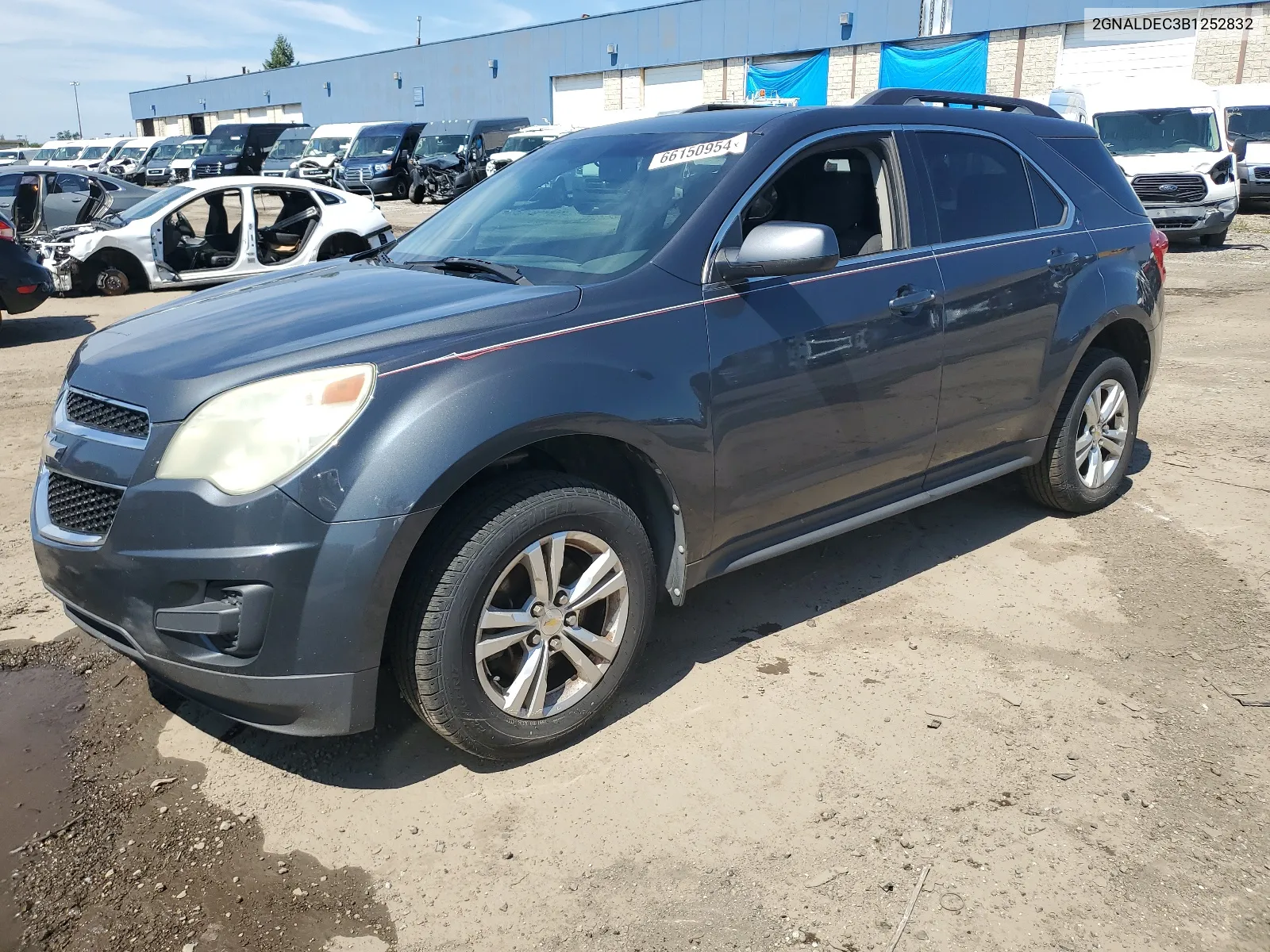 2011 Chevrolet Equinox Lt VIN: 2GNALDEC3B1252832 Lot: 66150954