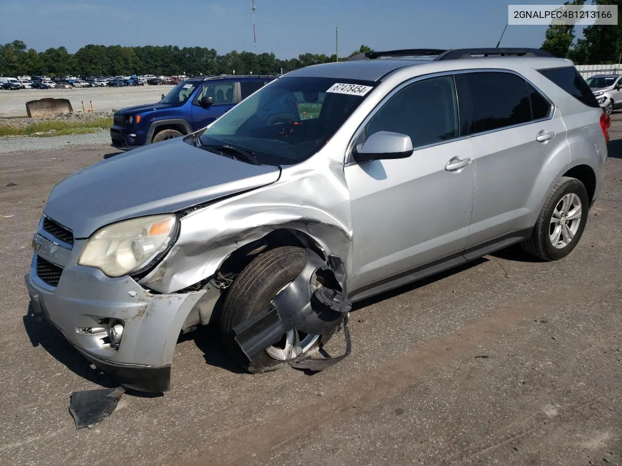 2011 Chevrolet Equinox Lt VIN: 2GNALPEC4B1213166 Lot: 67478454