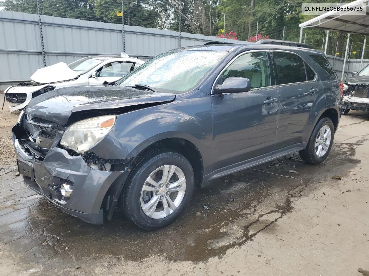 2011 Chevrolet Equinox Lt VIN: 2CNFLNEC6B6356735 Lot: 67547414