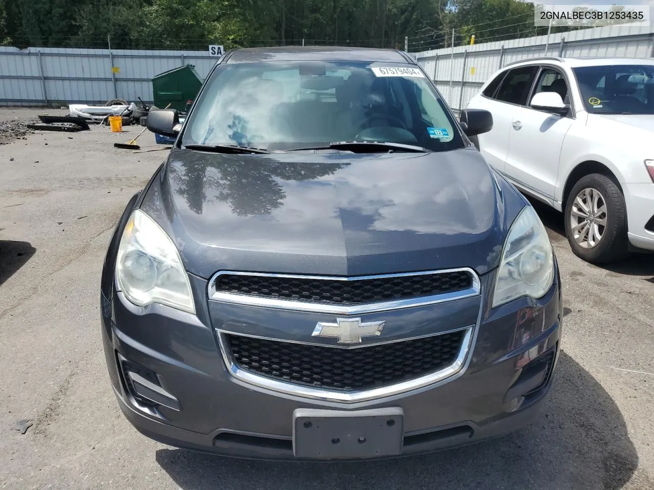 2GNALBEC3B1253435 2011 Chevrolet Equinox Ls