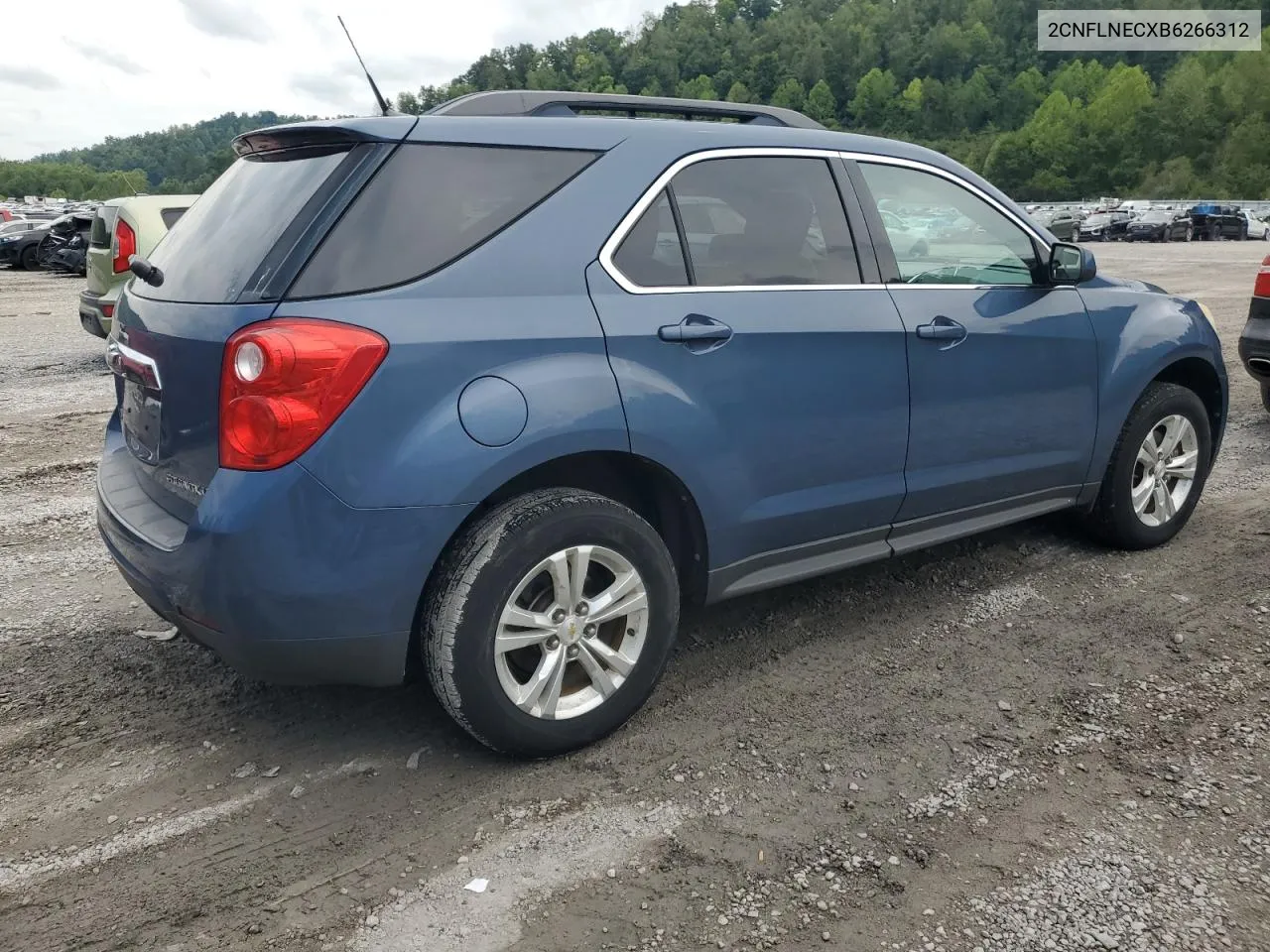 2CNFLNECXB6266312 2011 Chevrolet Equinox Lt