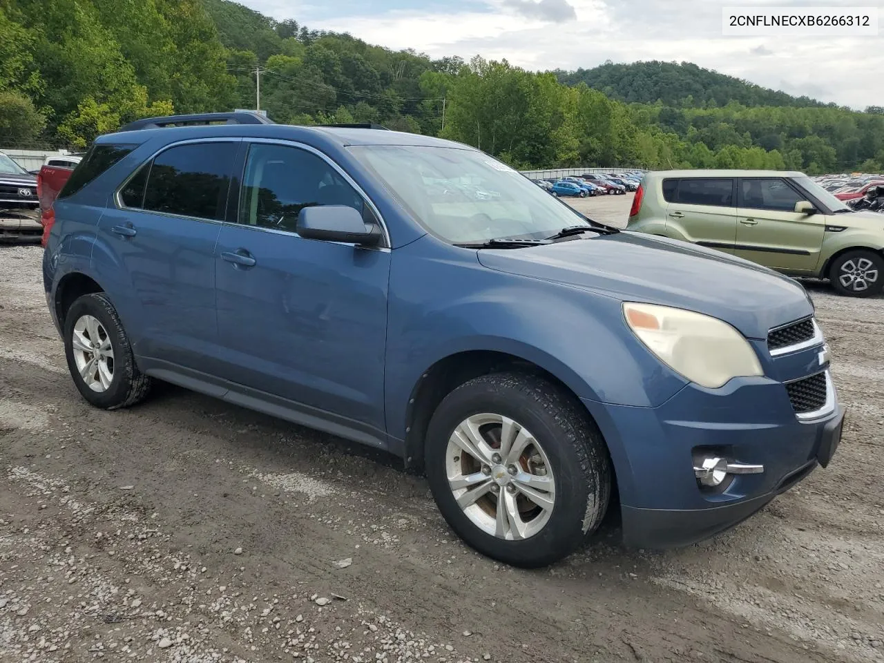 2CNFLNECXB6266312 2011 Chevrolet Equinox Lt