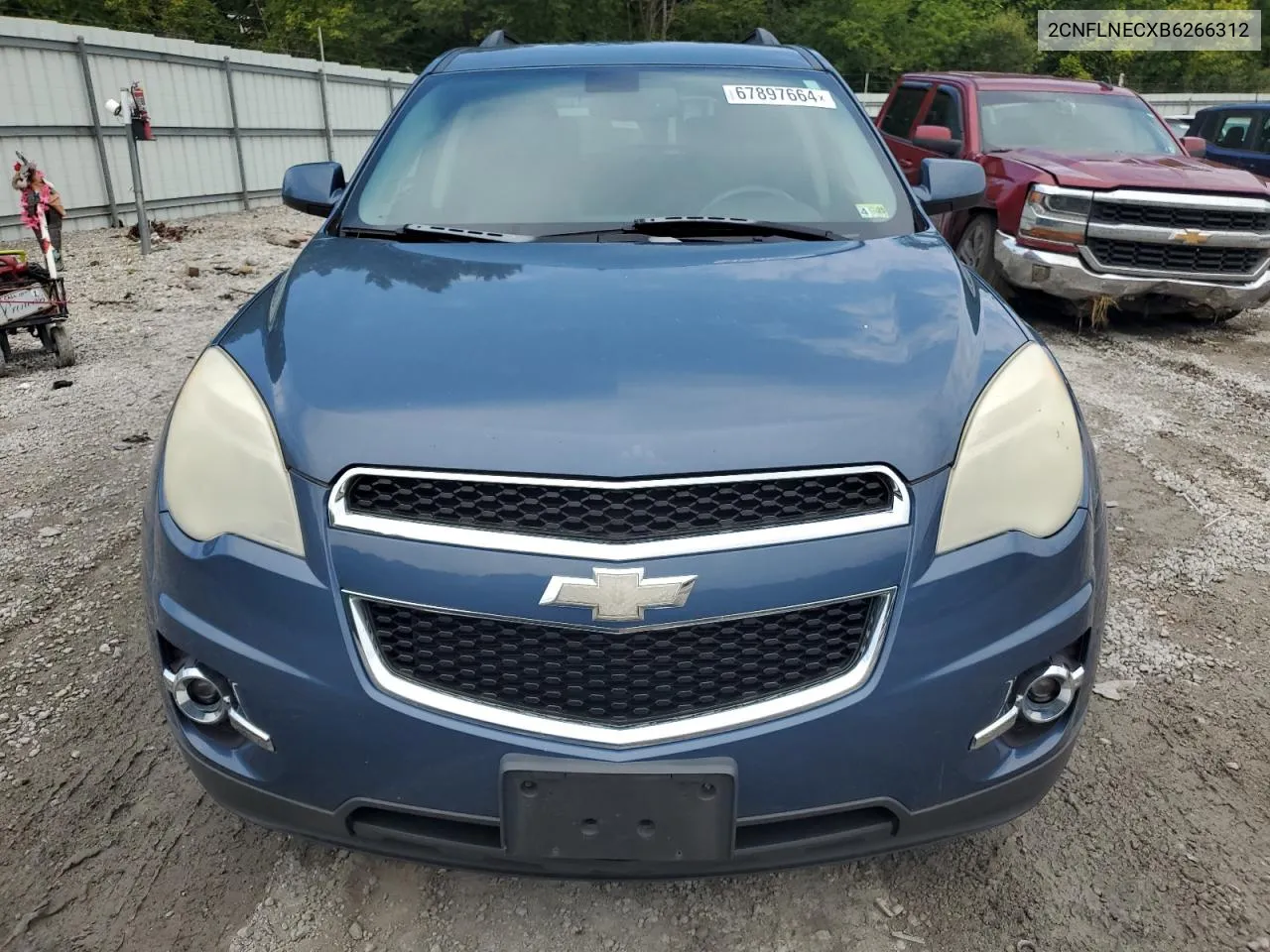 2CNFLNECXB6266312 2011 Chevrolet Equinox Lt