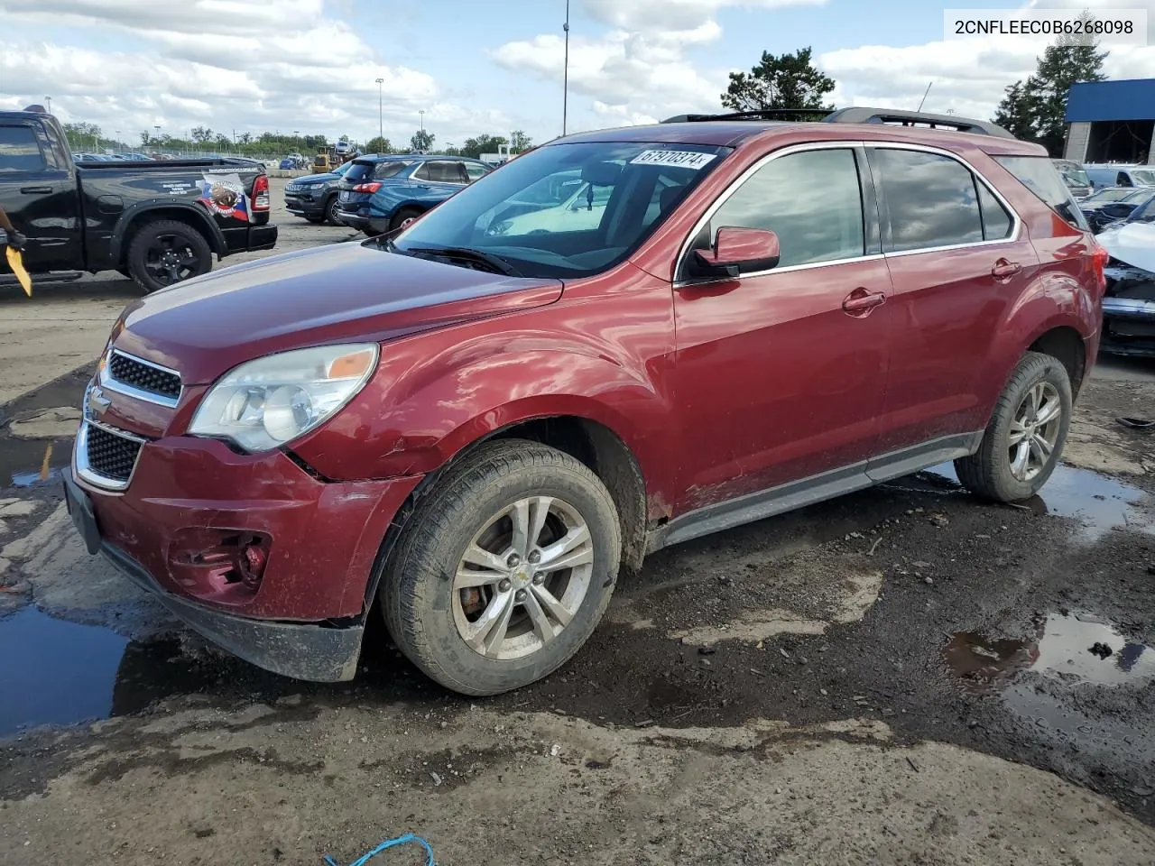 2CNFLEEC0B6268098 2011 Chevrolet Equinox Lt