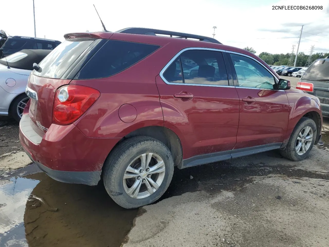 2011 Chevrolet Equinox Lt VIN: 2CNFLEEC0B6268098 Lot: 67970374