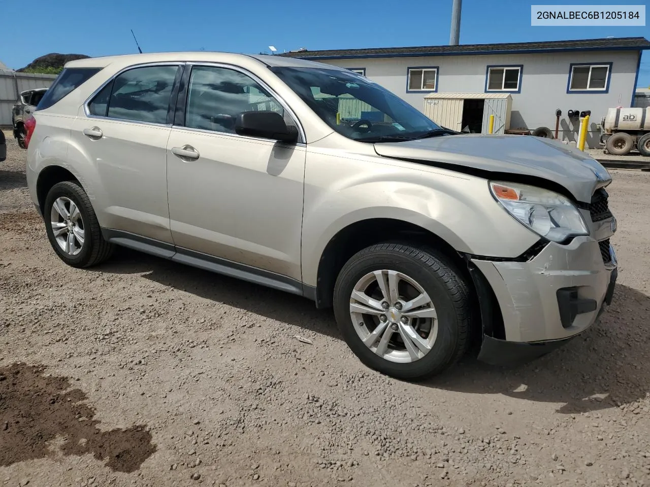 2011 Chevrolet Equinox Ls VIN: 2GNALBEC6B1205184 Lot: 67982184